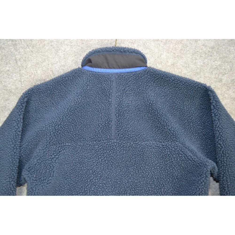 Patagonia Classic Retro X Jacket Mens Small Blue Fleece Sherpa Full Zip - Picture 13 of 16